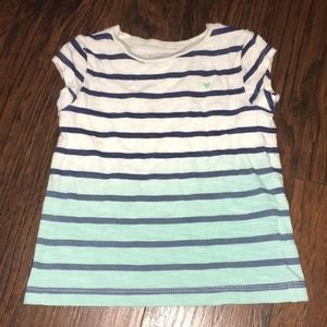 Carter's Girls Ombre Stripe Tee